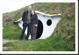 Leela and Sean at Bag End